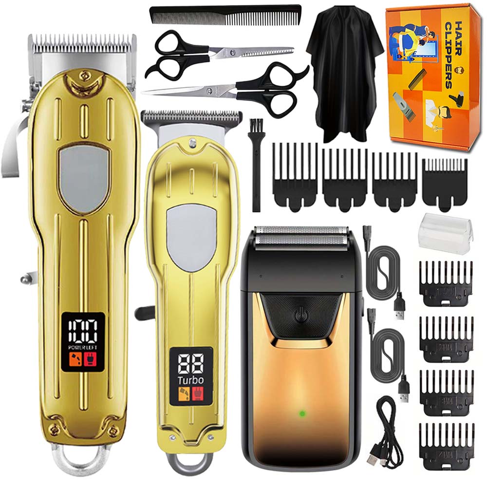 Professional 3-in-1 Hair Clipp - Mens Grooming Kit Gift Set ulasan dan harga